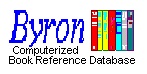 BYRON Book Reference Database